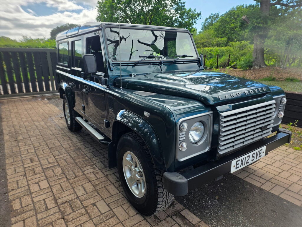 Land Rover Defender 110 2.2 Tdci County Station Wagon Double Cab Diese Green #2