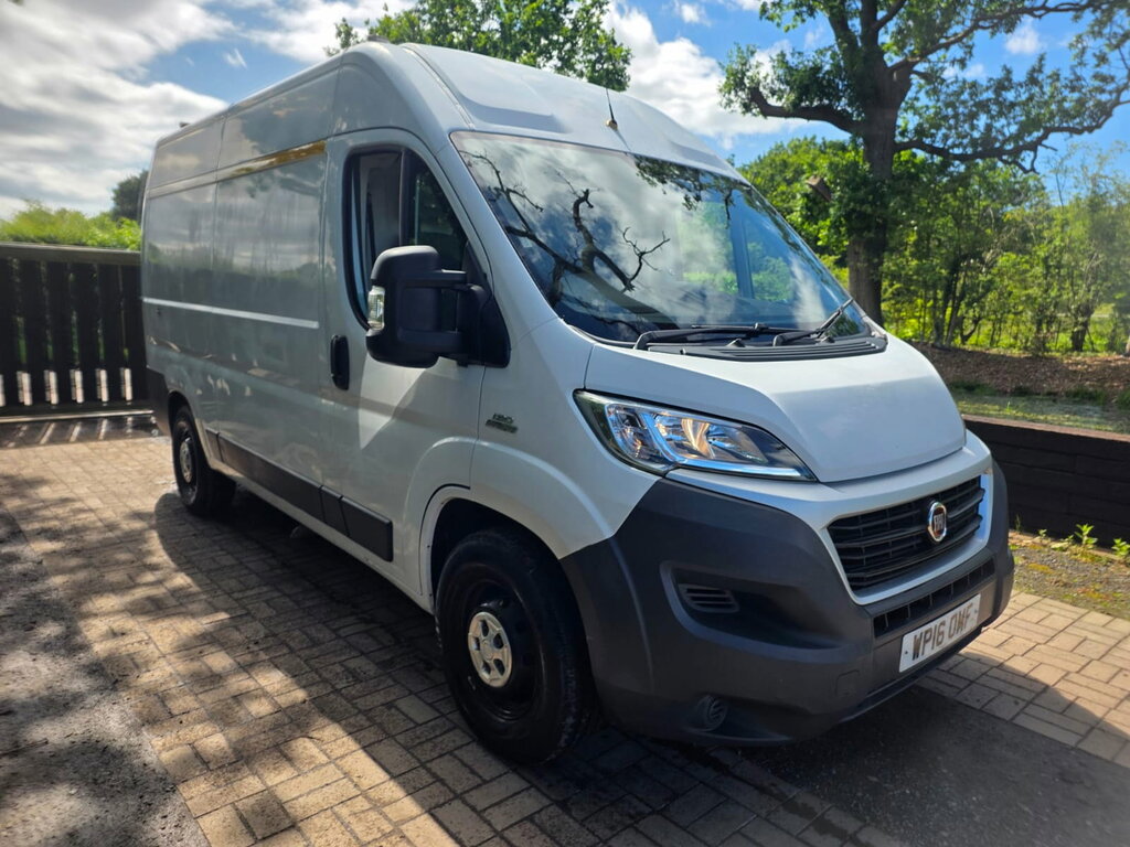 Fiat Ducato 2.3 Multijetii 35 Panel Van M H2 White #2