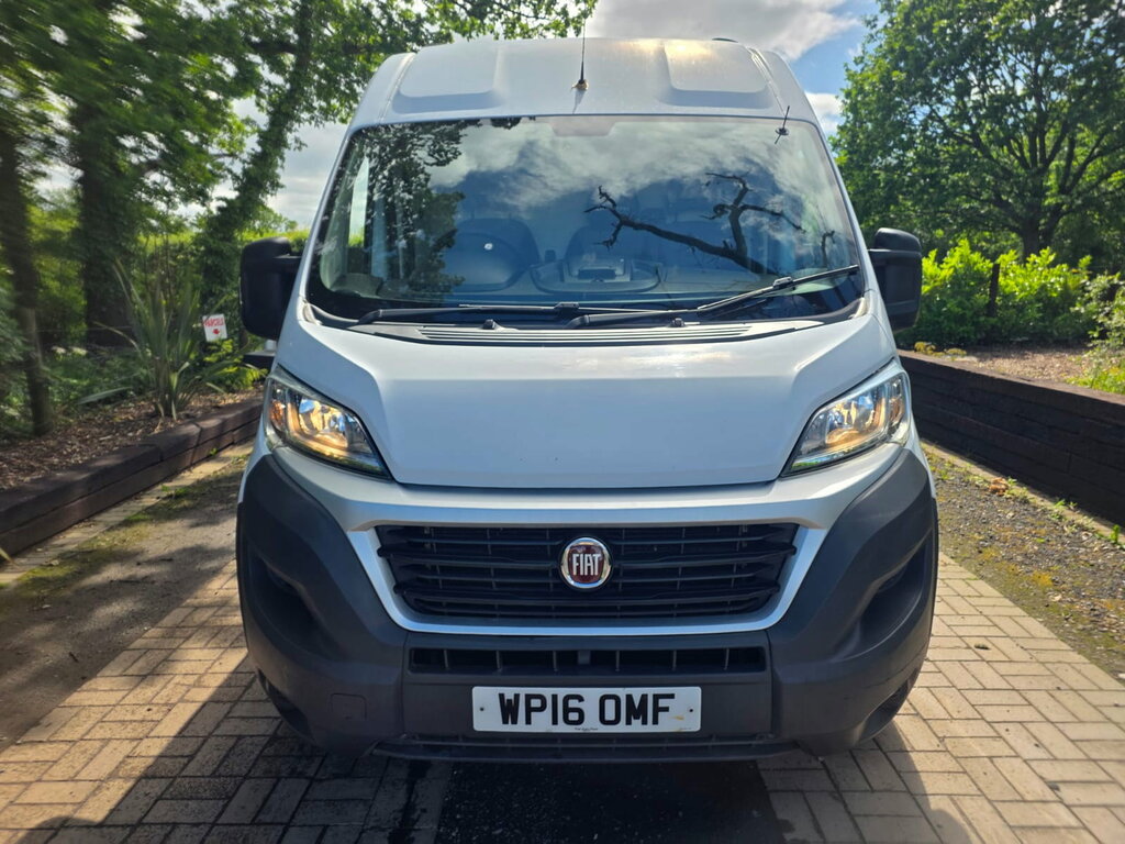 Fiat Ducato 2.3 Multijetii 35 Panel Van M H2 White #5