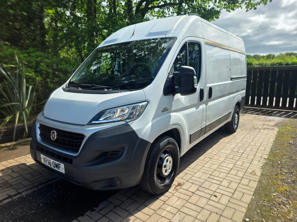 Fiat Ducato 2.3 Multijetii 35 Panel Van M H2 White