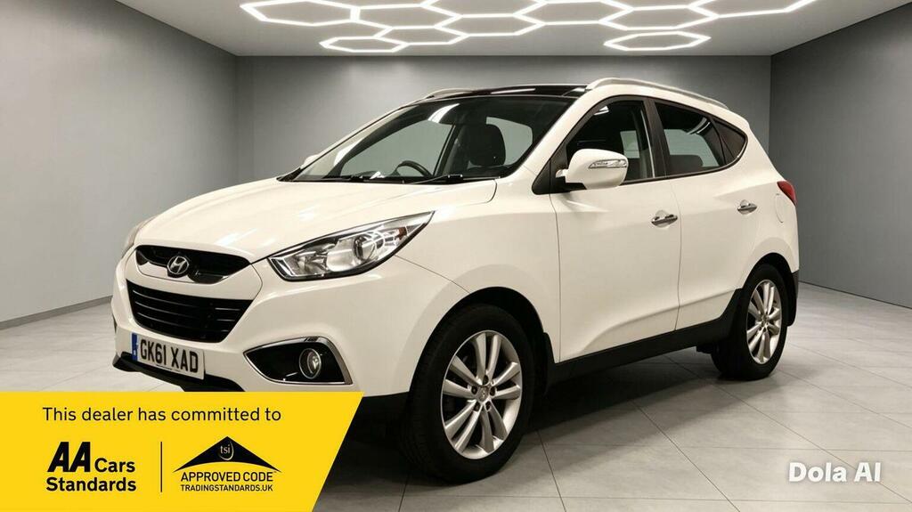 Hyundai Ix35 2.0 Crdi Premium 4Wd Euro 5 White #2