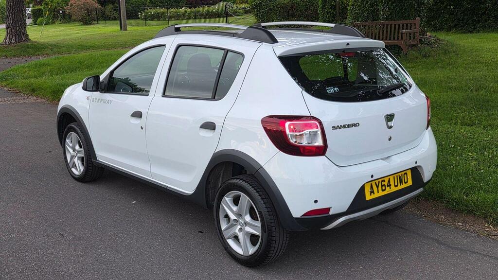 Dacia Sandero Stepway 0.9 Tce Laureate Euro 6 Ss 201464 White #5