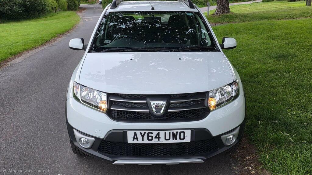 Dacia Sandero Stepway 0.9 Tce Laureate Euro 6 Ss 201464 White #2