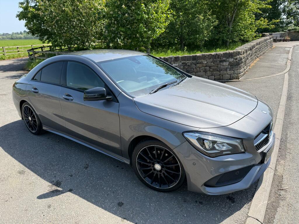 Mercedes-Benz CLA Class 2.1 Cla200d Amg Line Coupe Euro 6 Ss Grey