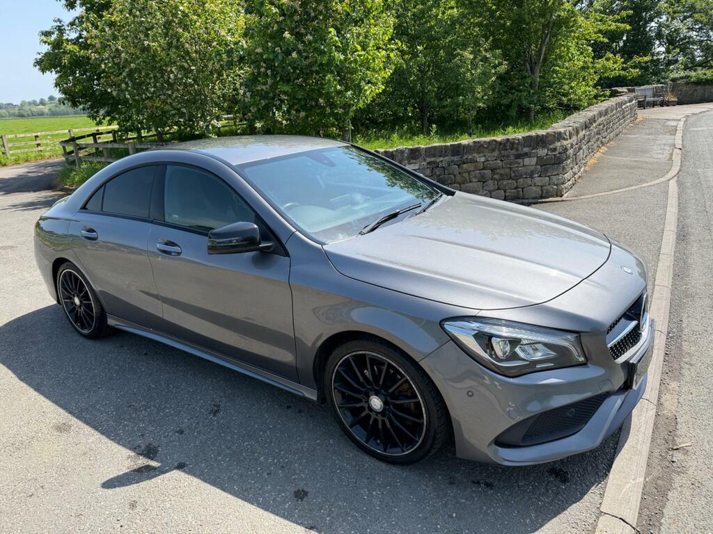Mercedes-Benz CLA Class 2.1 Cla200d Amg Line Coupe Euro 6 Ss RX17TBZ Grey #6