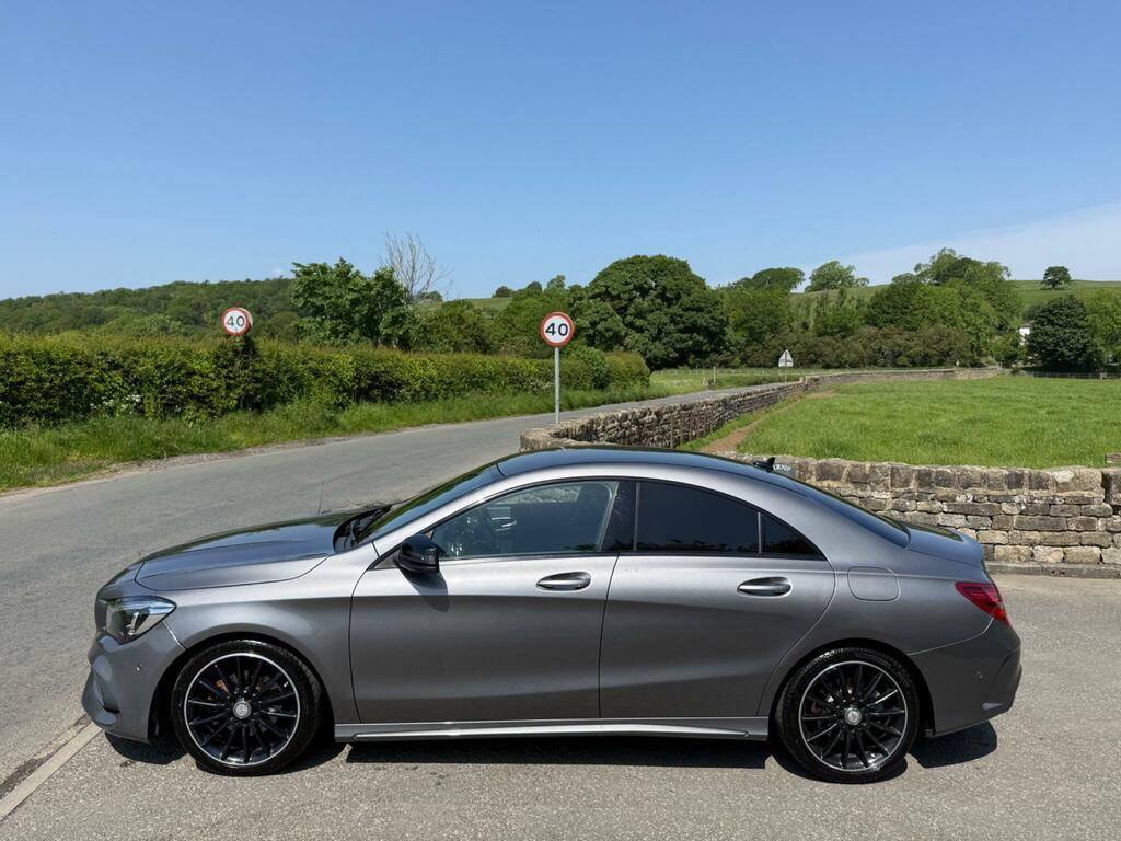 Mercedes-Benz CLA Class 2.1 Cla200d Amg Line Coupe Euro 6 Ss RX17TBZ Grey #5