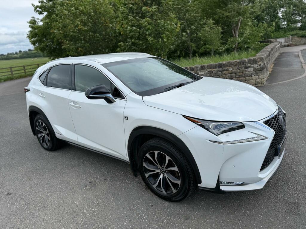 Lexus NX 2.5 F Sport E-cvt 4Wd Euro 6 Ss White #14