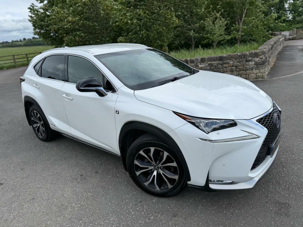 Lexus NX 2.5 300H F Sport E-cvt 4Wd Euro 6 Ss White