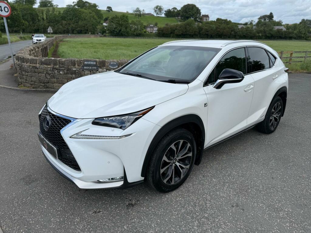 Lexus NX 2.5 F Sport E-cvt 4Wd Euro 6 Ss White #16