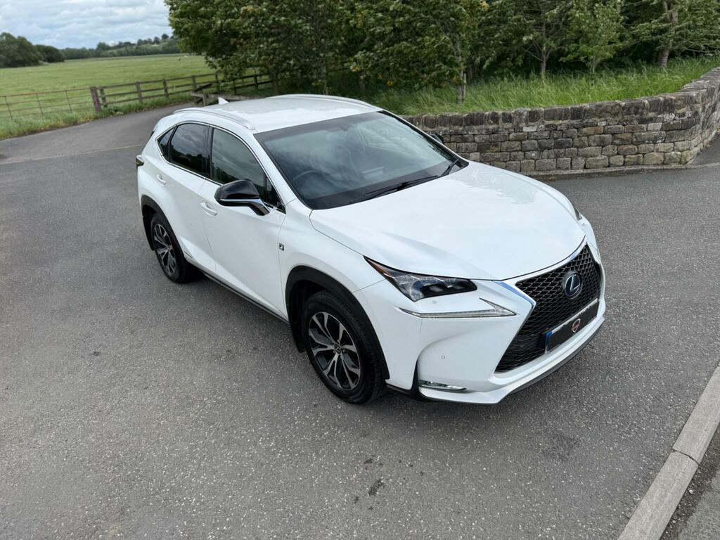 Lexus NX 2.5 300H F Sport E-cvt 4Wd Euro 6 Ss White #3