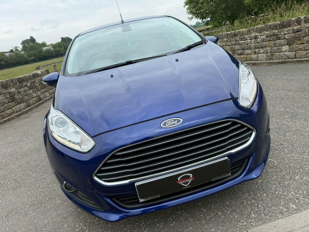 Ford Fiesta 1.0T Ecoboost Titanium Euro 6 Ss MD65JXU Blue #4