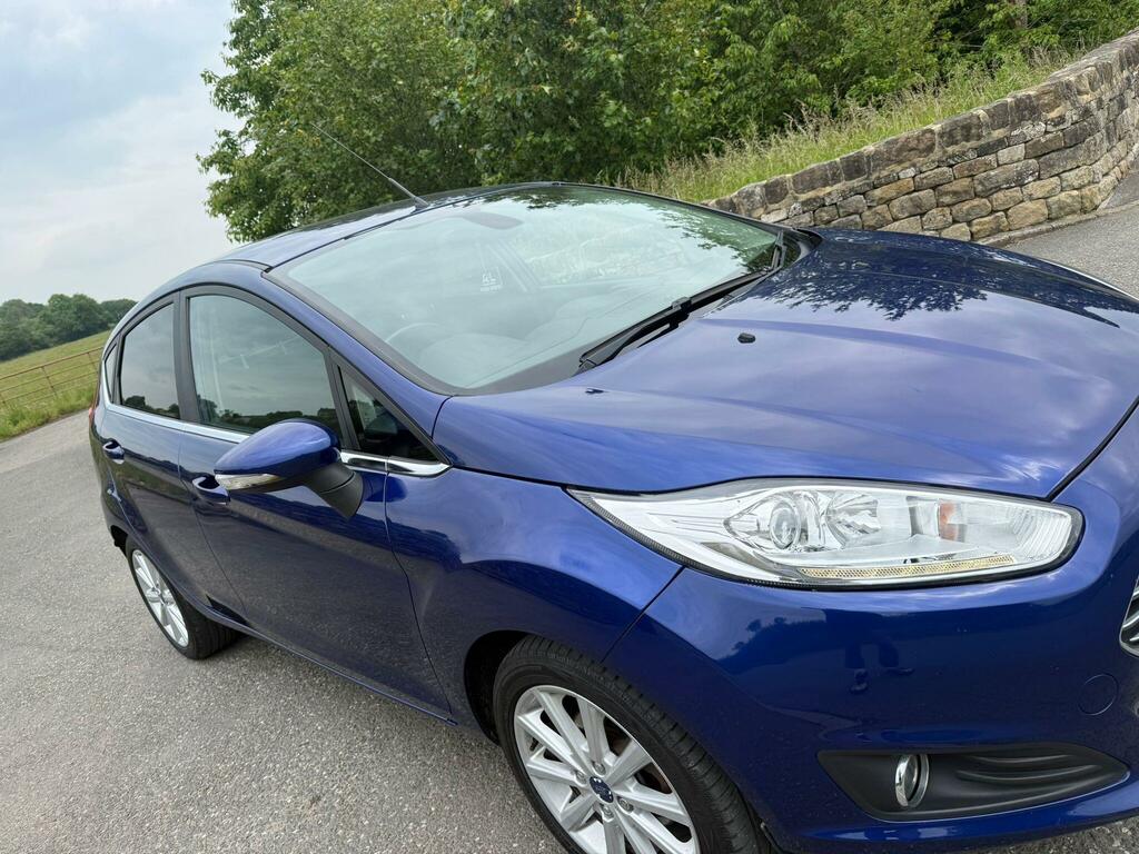 Ford Fiesta 1.0T Ecoboost Titanium Euro 6 Ss MD65JXU Blue #6