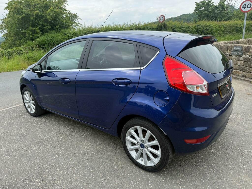 Ford Fiesta 1.0T Ecoboost Titanium Euro 6 Ss MD65JXU Blue #5