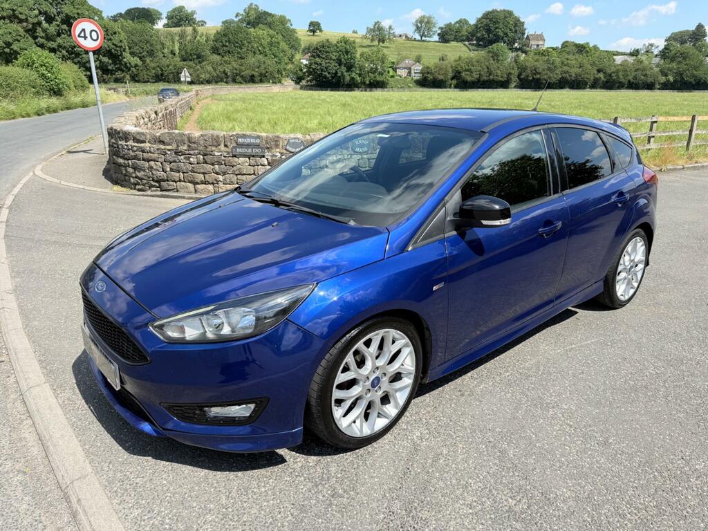 Ford Focus 1.5 Tdci St-line Euro 6 Ss Blue #6