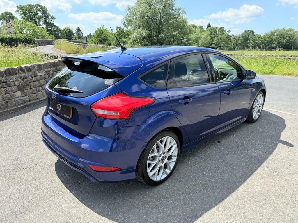 Ford Focus 1.5 Tdci St-line Euro 6 Ss Blue #3