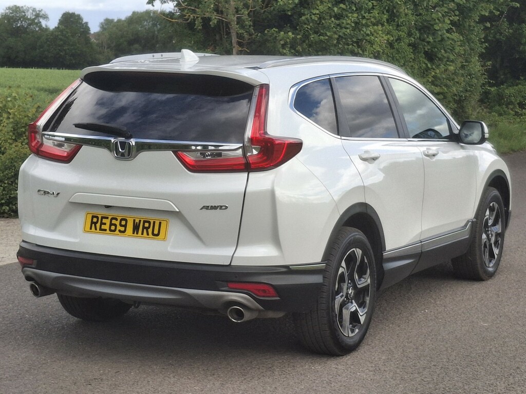 Honda Cr-V 1.5 Vtec Turbo Sr RE69WRU White #4