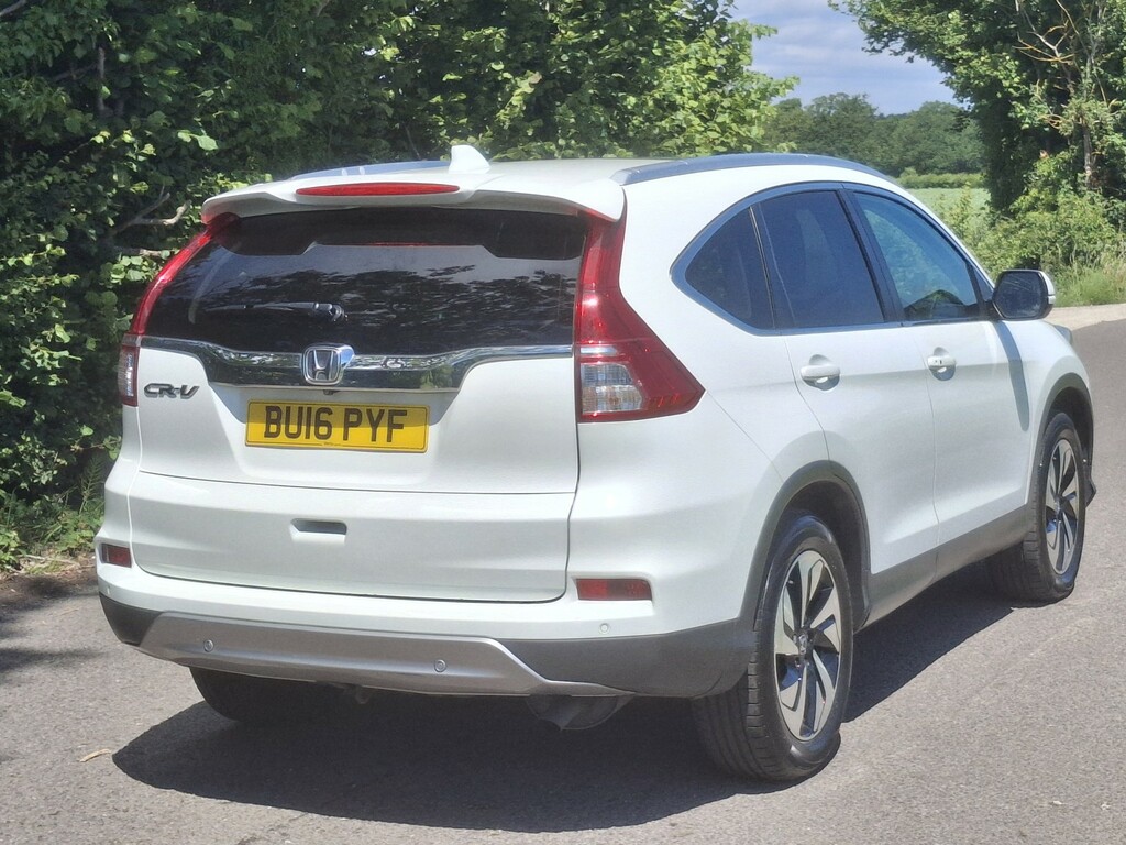 Honda Cr-V 1.6 I-dtec Ex White #4