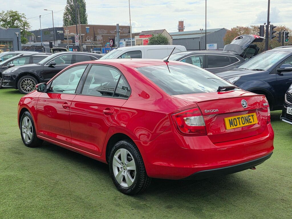 Skoda Rapid 1.4 Tsi Se Hatchback Dsg Euro 6 S S Red #5