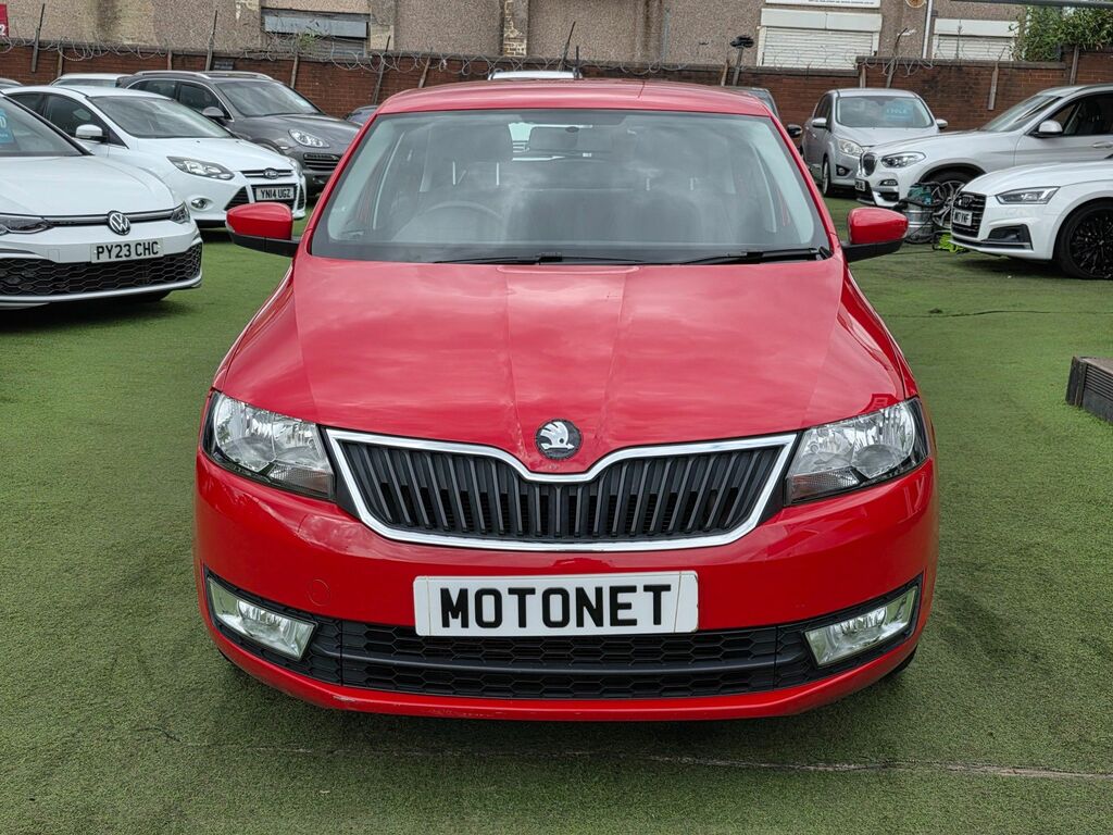 Skoda Rapid 1.4 Tsi Se Hatchback Dsg Euro 6 S S Red #4