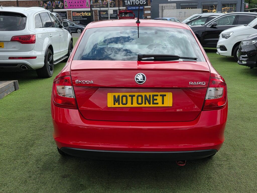 Skoda Rapid 1.4 Tsi Se Hatchback Dsg Euro 6 S S Red #6