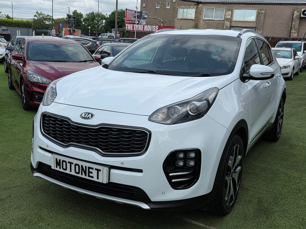 Kia Sportage 2.0 Crdi Gt-line Suv Awd Euro 6 1 EF16HKY White #6