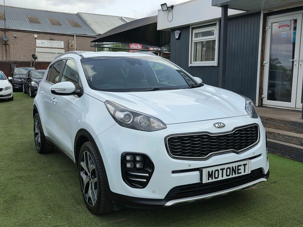 Kia Sportage 2.0 Crdi Gt-line Suv Awd Euro 6 1 EF16HKY White #4