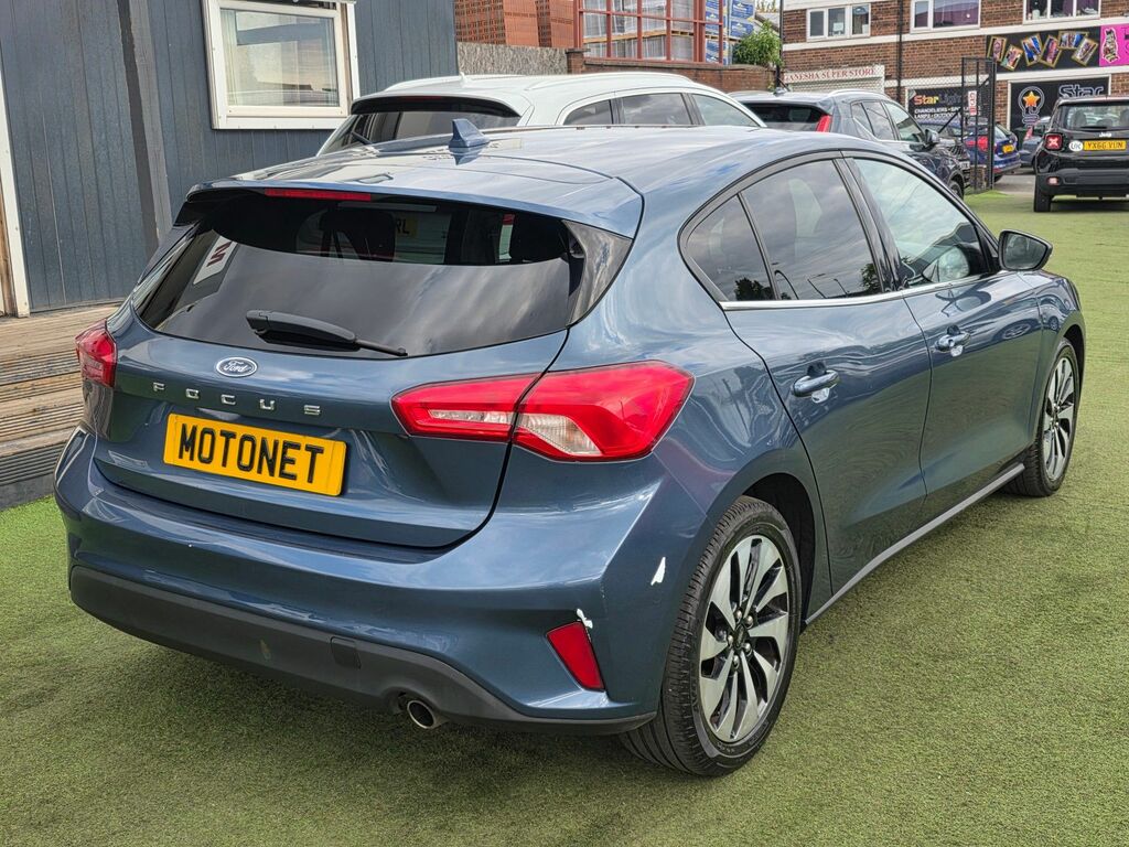 Ford Focus 1.0T Ecoboost Zetec Hatchback Eu WP69BNJ Blue #3