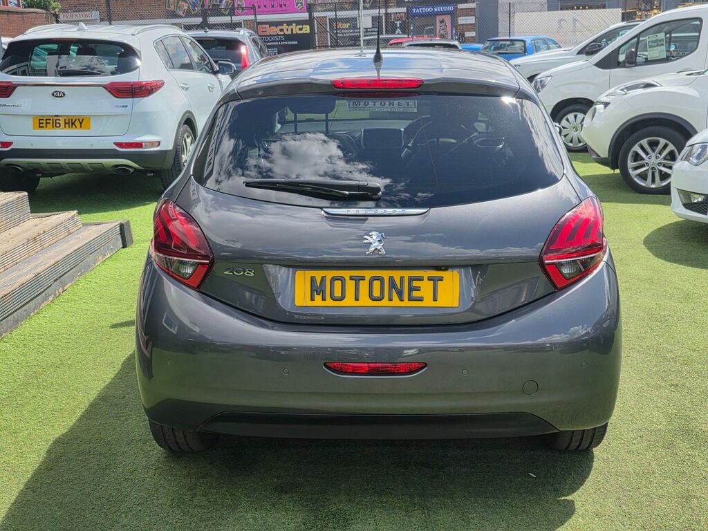 Peugeot 208 1.2 Puretech Tech Edition Hatchback Man YL68ZSE Grey #6