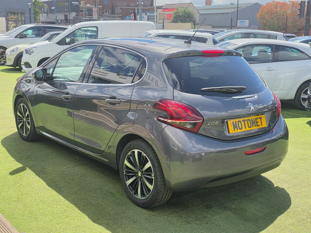 Peugeot 208 1.2 Puretech Tech Edition Hatchback Man YL68ZSE Grey #5