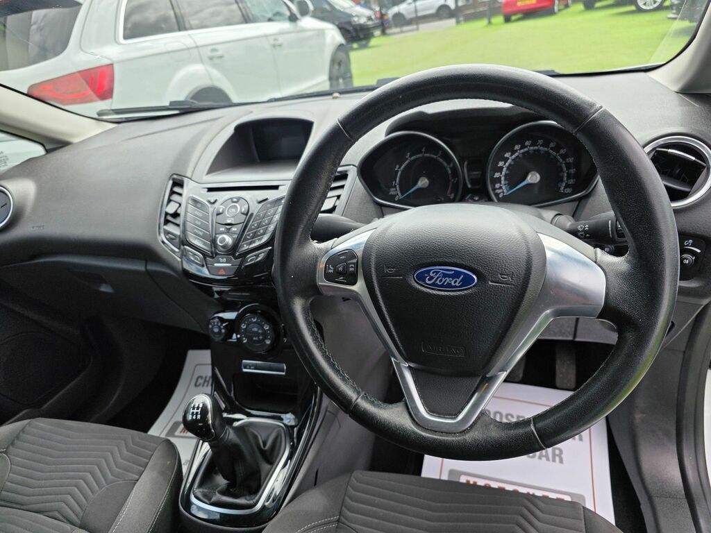 Ford Fiesta 1.0T Ecoboost Zetec Hatchback Eu White #3