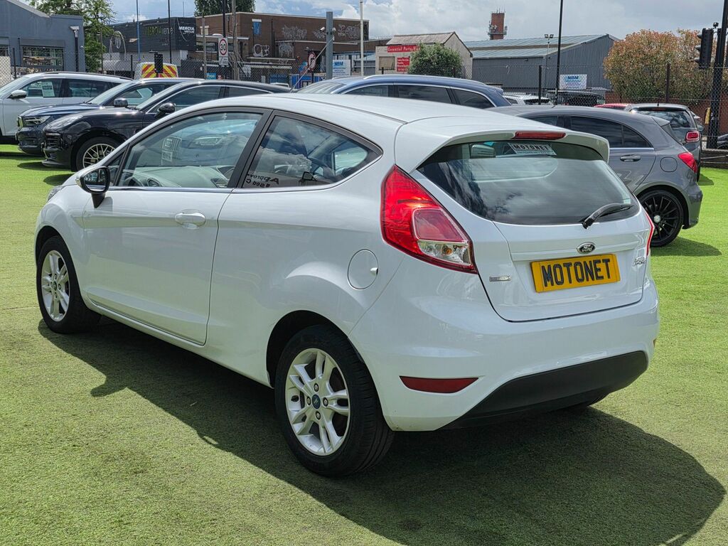 Ford Fiesta 1.0T Ecoboost Zetec Hatchback Eu White #5