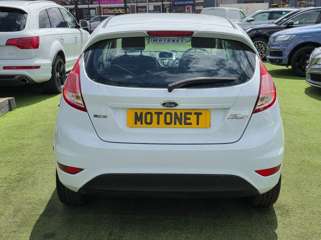 Ford Fiesta 1.0T Ecoboost Zetec Hatchback Eu White #6