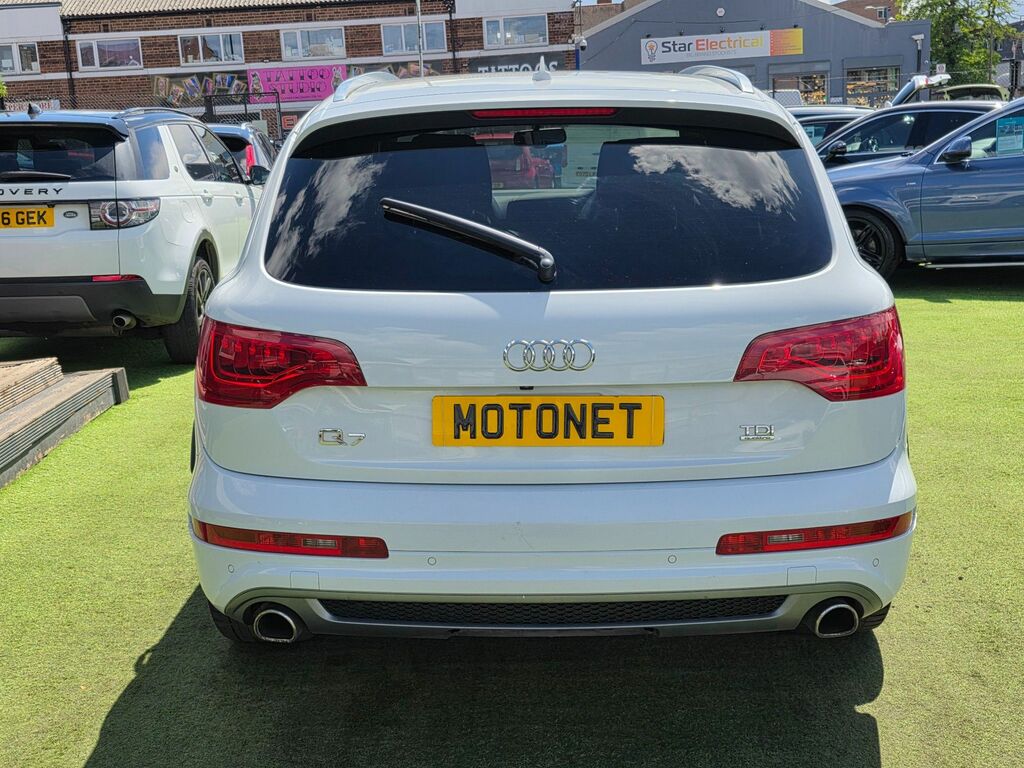 Audi Q7 3.0 Tdi V6 S Line Plus Suv Qu White #6