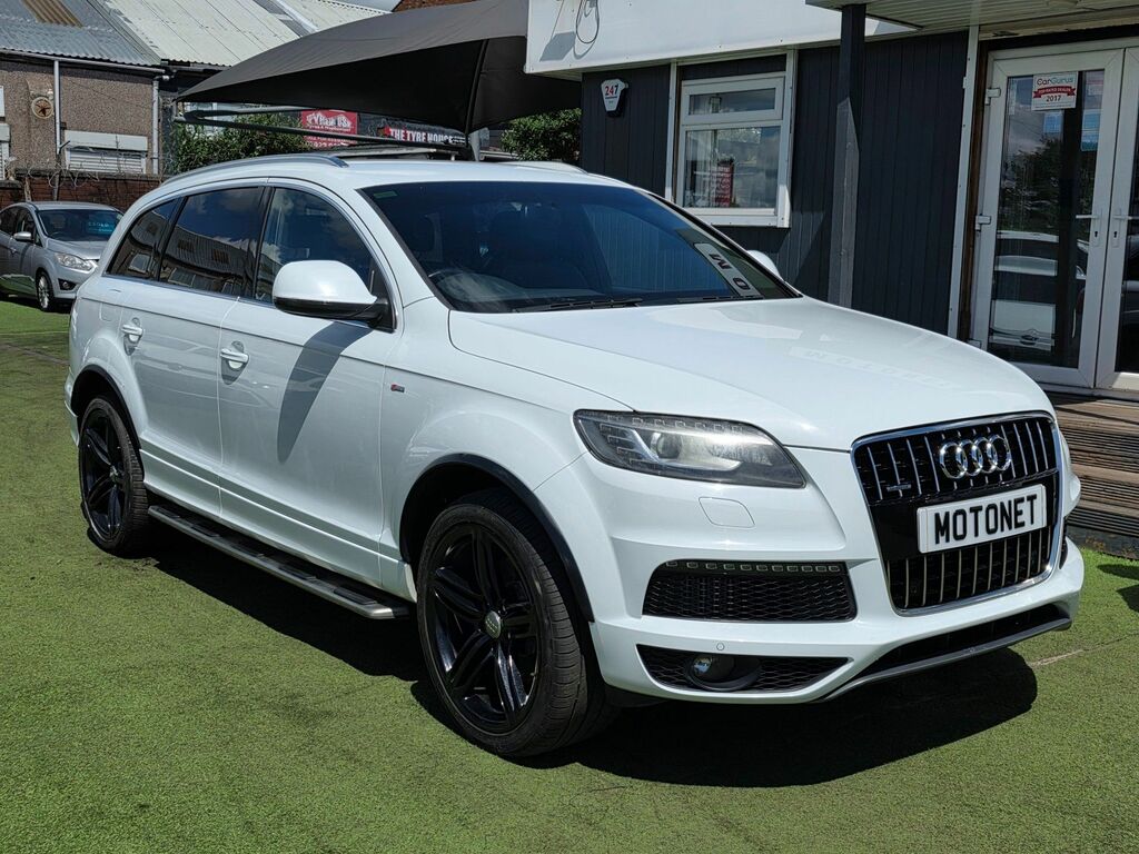 Audi Q7 3.0 Tdi V6 S Line Plus Suv Qu White