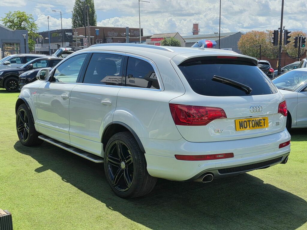 Audi Q7 3.0 Tdi V6 S Line Plus Suv Qu White #5