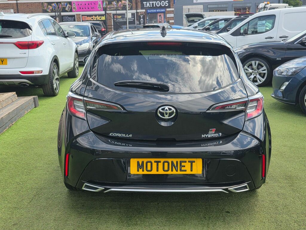 Toyota Corolla 1.8 Vvt-h Gr Sport Hatchback Hybrid Cvt Black #6