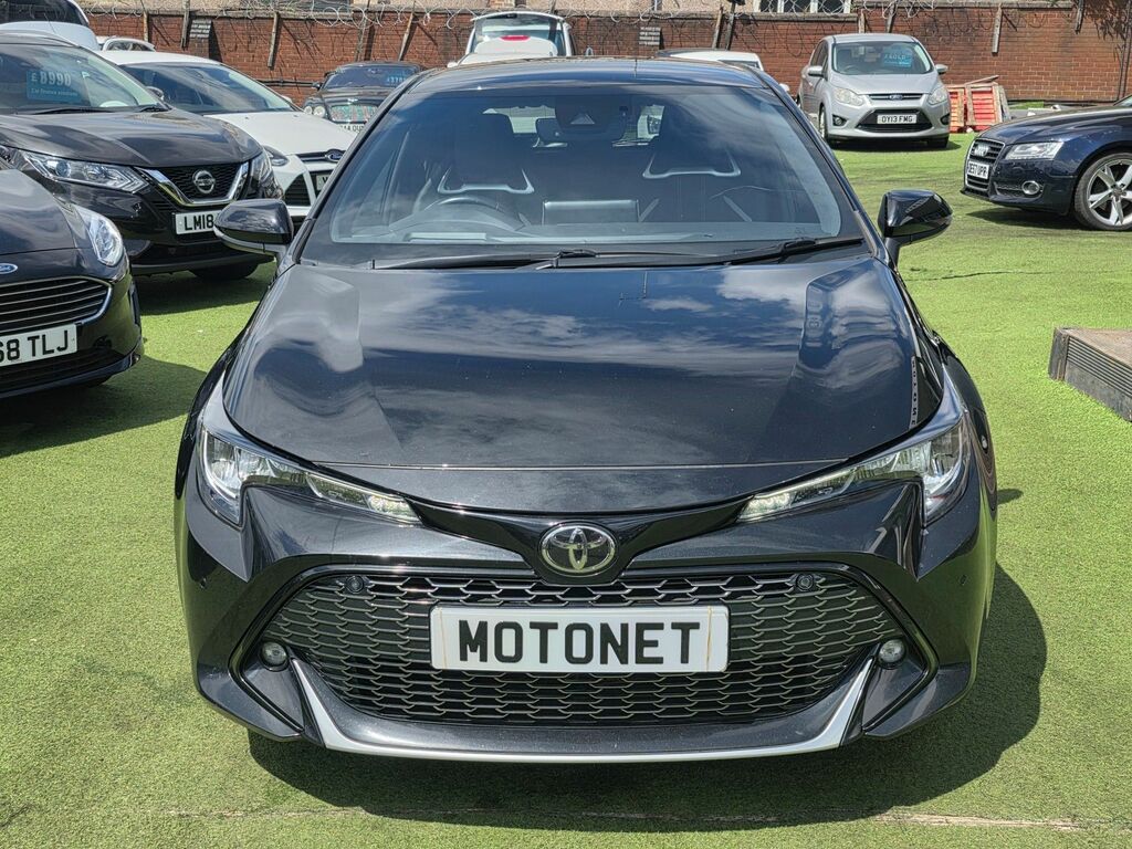 Toyota Corolla 1.8 Vvt-h Gr Sport Hatchback Hybrid Cvt Black #4