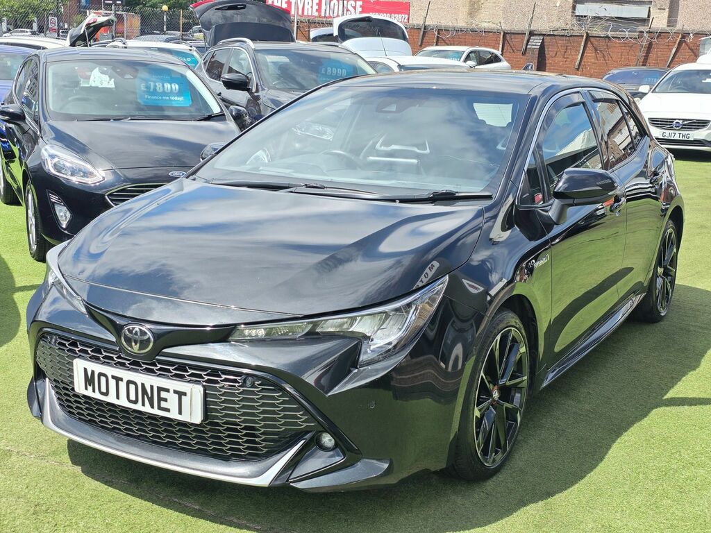 Toyota Corolla 1.8 Vvt-h Gr Sport Hatchback Hybrid Cvt Black #5