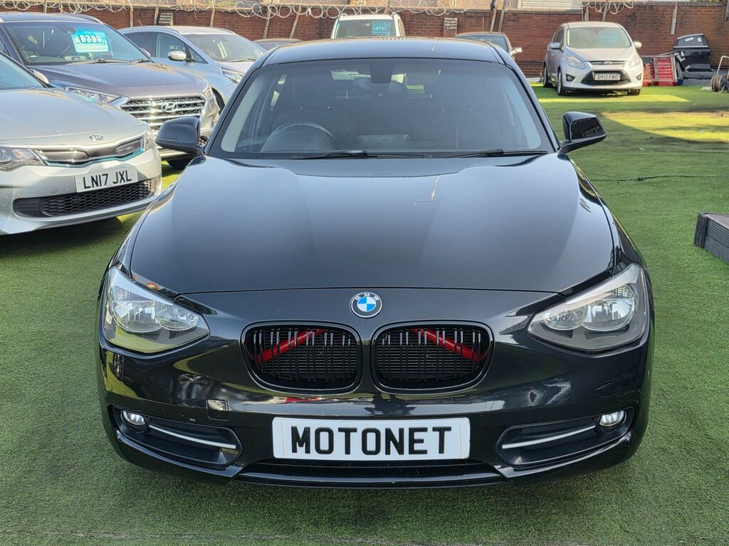 BMW 1 Series 2.0 118D Sport Hatchback Euro 5 S Black #5