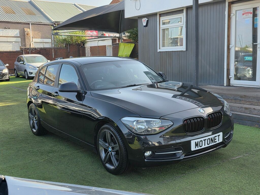BMW 1 Series 2.0 118D Sport Hatchback Euro 5 S Black