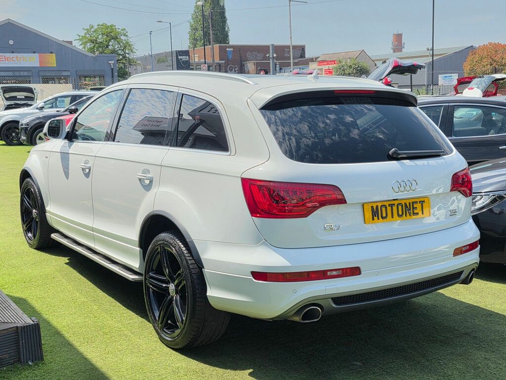 Audi Q7 3.0 Tdi V6 S Line Plus Suv Tiptronic Qu White #5