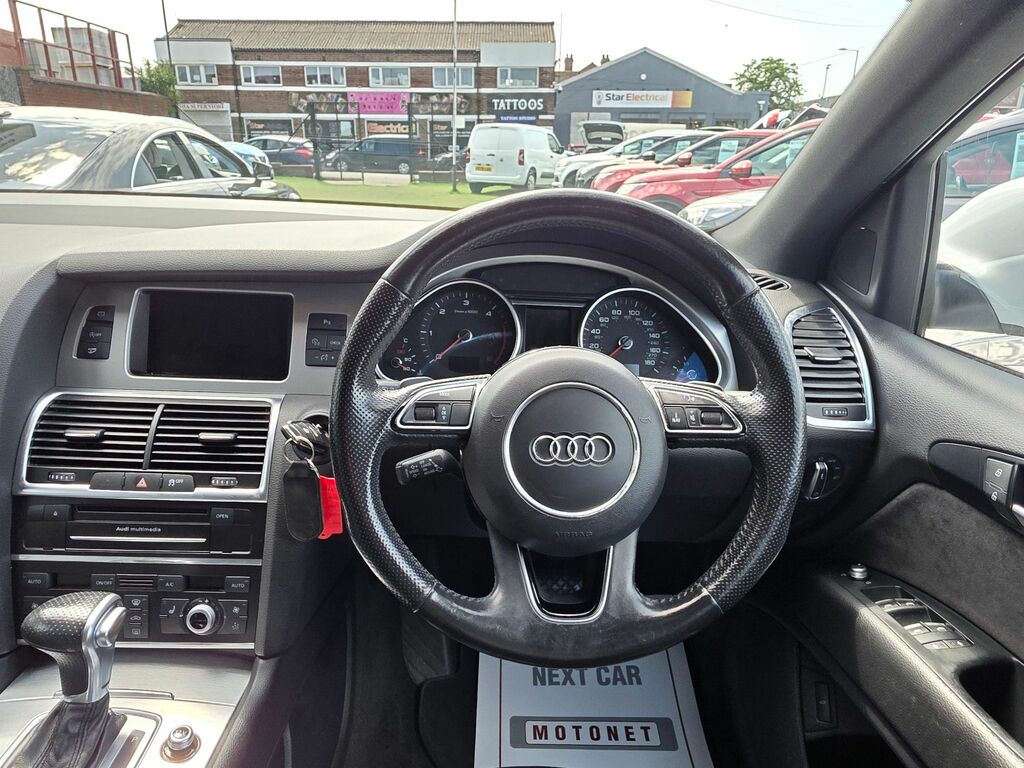 Audi Q7 2014 3.0 Tdi Quattro S Line Sport Edition 242 B White #17