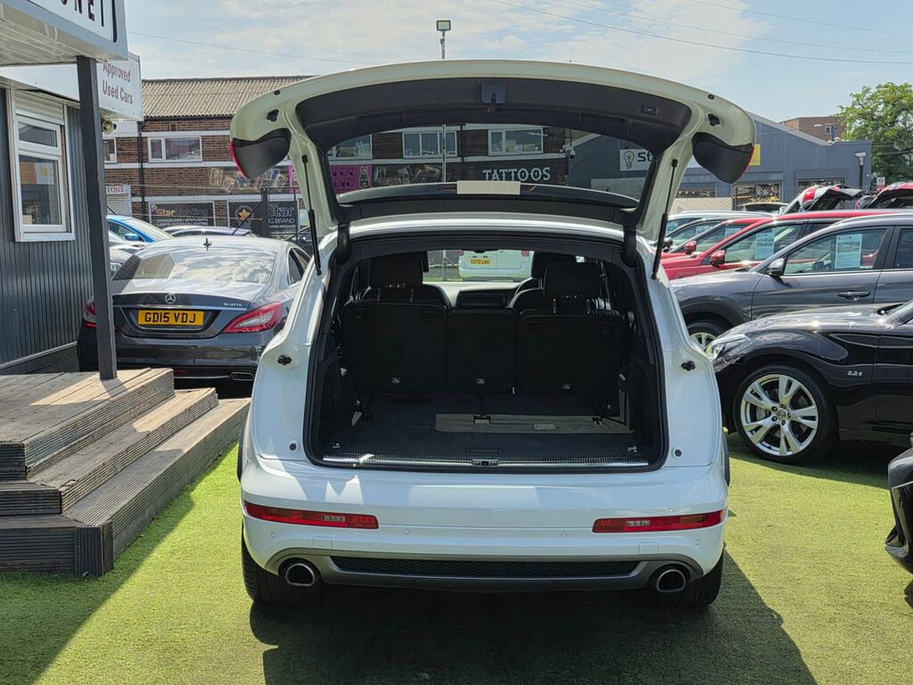 Audi Q7 2014 3.0 Tdi Quattro S Line Sport Edition 242 B White #28