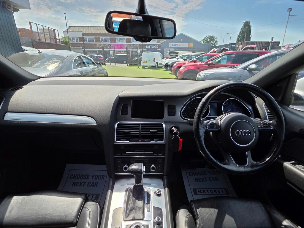Audi Q7 2014 3.0 Tdi Quattro S Line Sport Edition 242 B White #33