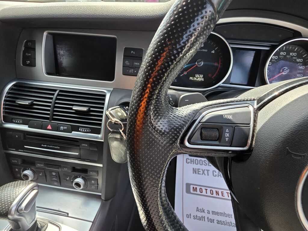 Audi Q7 2014 3.0 Tdi Quattro S Line Sport Edition 242 B White #29