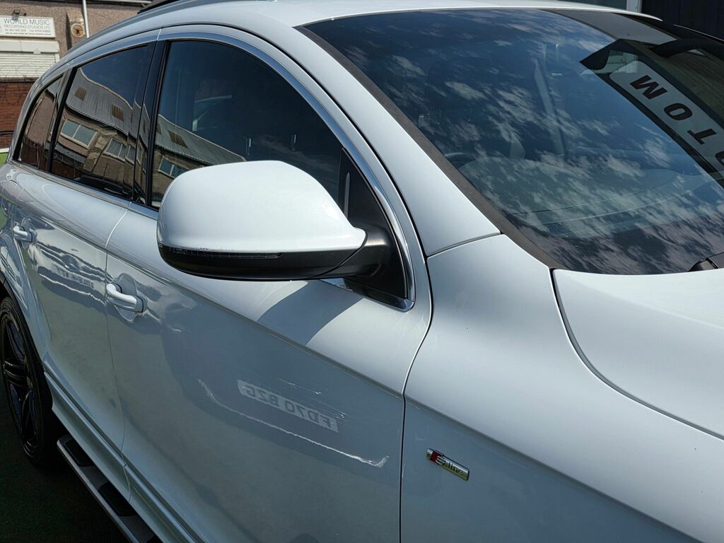 Audi Q7 2014 3.0 Tdi Quattro S Line Sport Edition 242 B White #25