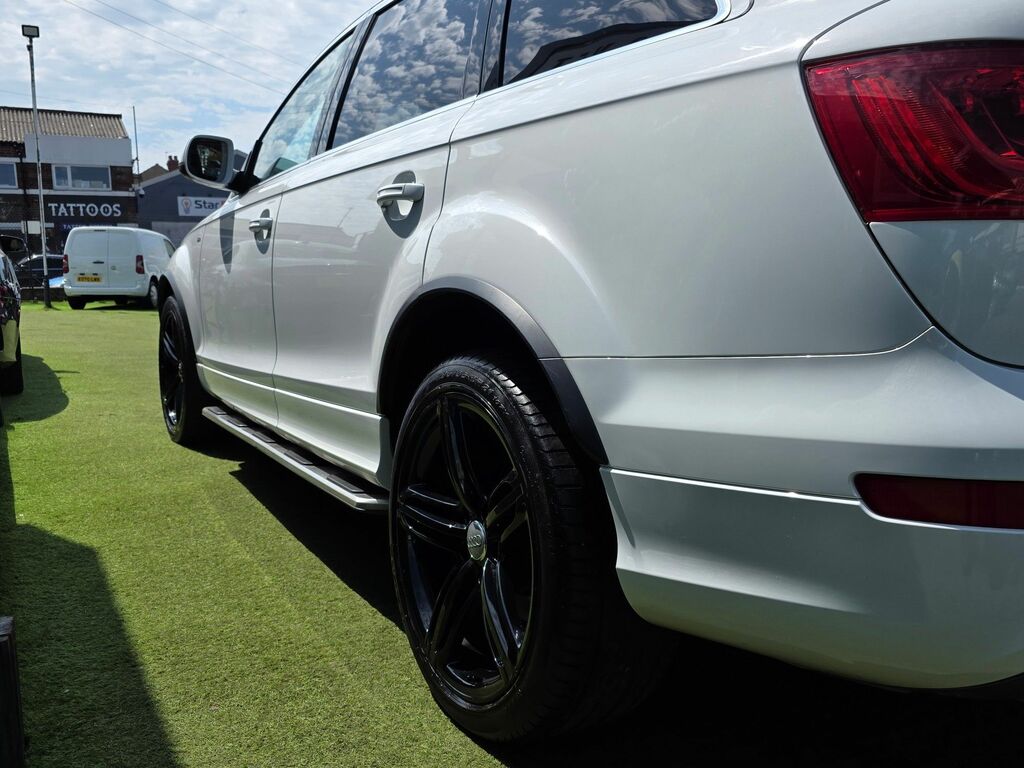 Audi Q7 2014 3.0 Tdi Quattro S Line Sport Edition 242 B White #20