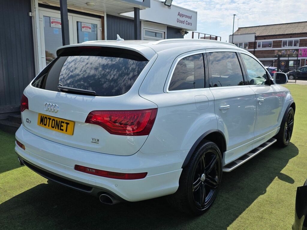Audi Q7 2014 3.0 Tdi Quattro S Line Sport Edition 242 B White #22