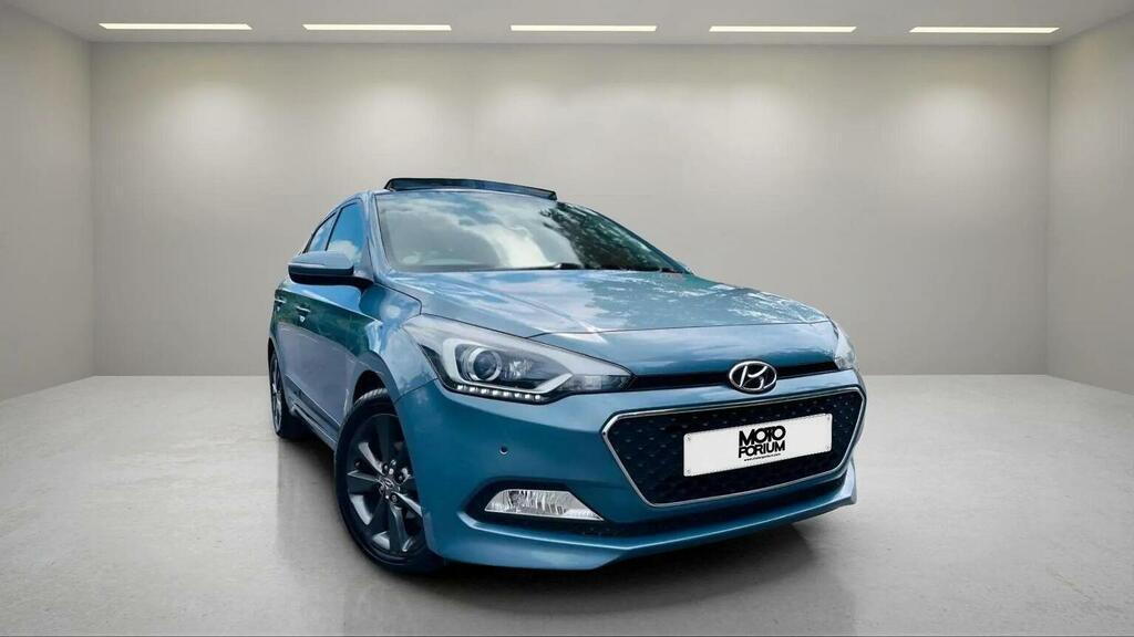 Hyundai I20 Hatchback 1.4 Premium Se Nav Euro 6 2016 Blue