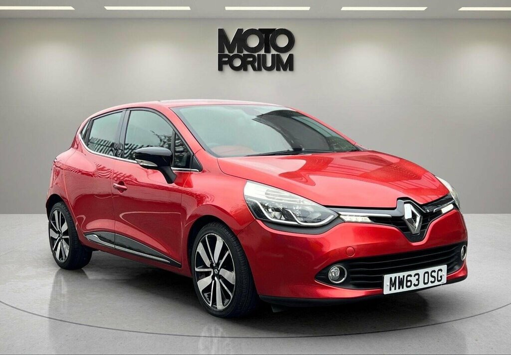 Renault Clio Hatchback 0.9 Tce Dynamique S Medianav Euro 5 Ss MW63OSG Red #3